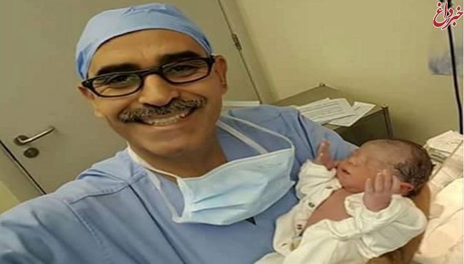 یک پزشک با انتشار عکس عجیب از یک نوزاد، شگفتی کاربران را در شبکه‌های اجتماعی برانگیخت.