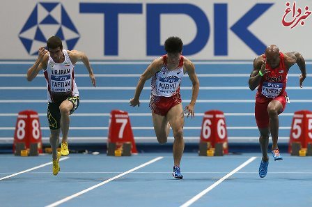 تفتیان رکورد 100 متر ایران را زد و قهرمان شد