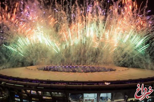 پرچم المپیک در ریو به آتش کشیده شد+ عکس