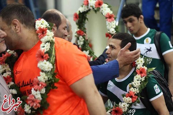 اظهارنظر سه مدال آور کشتی آزاد در المپیک ریو پس از بازگشت به ایران