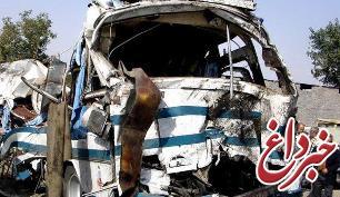 تصادف خودرو حامل دانش آموزان در کازرون فارس