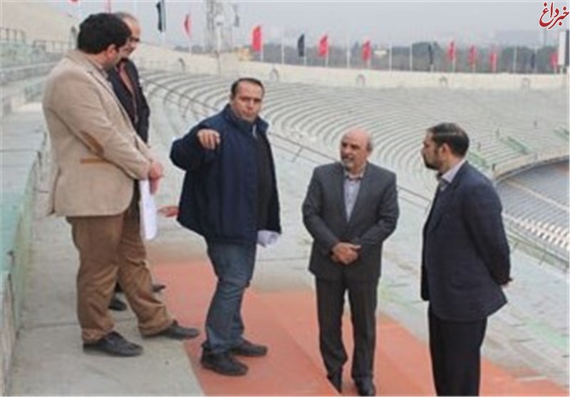 وزیر ورزش از ورزشگاه آزادی بازدید کرد