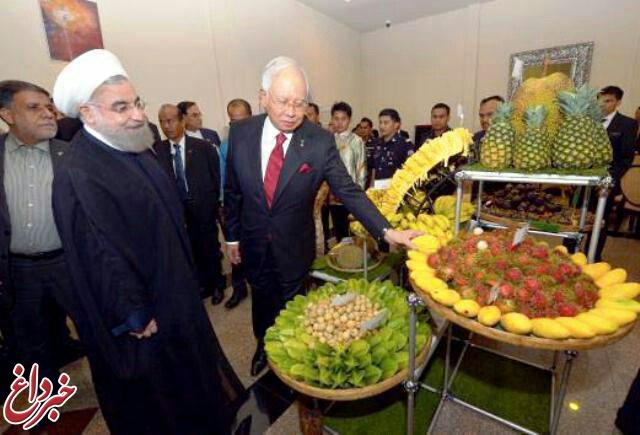 ضیافت شام رئیس جمهور مالزی به افتخار روحانی+عکس