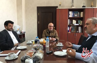 دیدار رییس هیات مدیره بانک قرض الحسنه مهر ایران با مدیرعامل مپنا