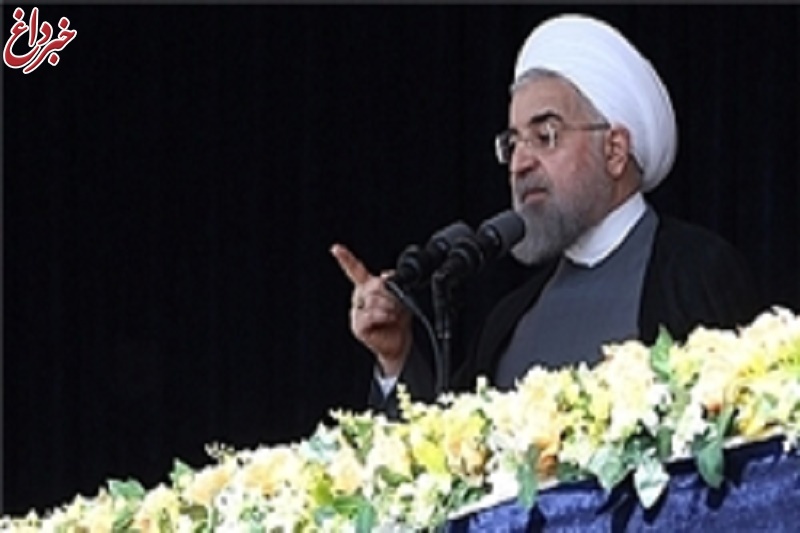 روحانی: کشور با «شعار» اداره نمی شود