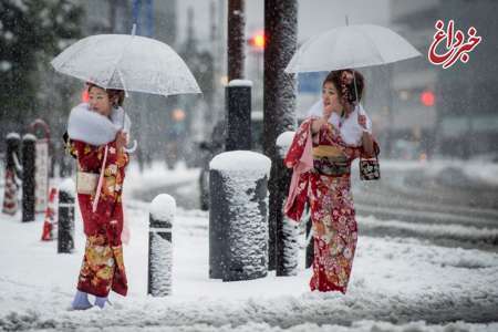توکیو بعد از نیم قرن سفیدپوش شد.