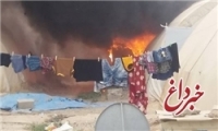 حمله به اردوگاه آوارگان سوری/ 13 نفر کشته شدند