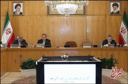 هیات دولت وظایف دستگاه‌های مختلف را برای رفع مشکلات استان خوزستان تعیین کرد