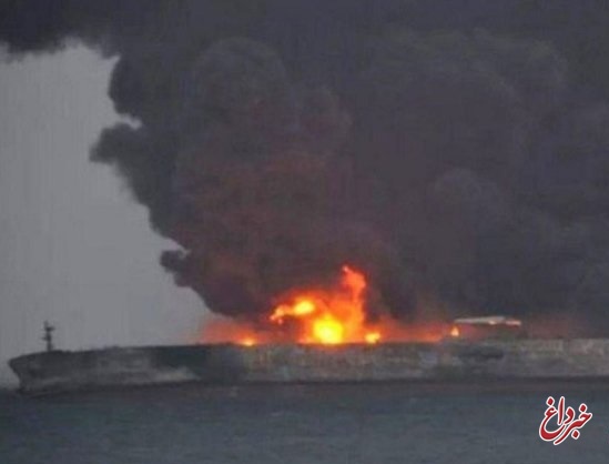 احتمال دارد خدمه نفتکش ایرانی با قایق نجات از محل دور شده باشند