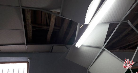 توضیح آموزش و پرورش درباره ریزش سقف یک مدرسه در تهران: دیوار همسایه روی سقف ریخت / آسیبی به کسی نرسیده