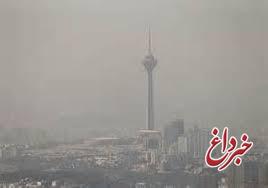 هوای تهران برای گروه های حساس، ناسالم است