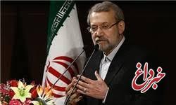 لاریجانی: آمریکا با تروریسم بازی می‌کند