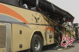 اسامی فوت شدگان واژگونی اتوبوس در محور دیهوک- فردوس