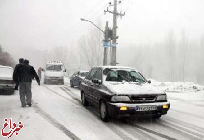 پیش‌بینی بارش برف و کولاک در جاده چالوس، هراز و فیروزکوه