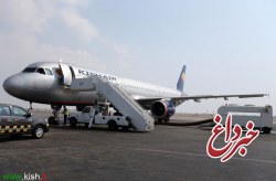 لغو پرواز تبریز- کیش به علت ورود پرنده به موتور هواپیما