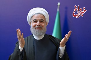 شعار حامیان روحانی: نه قاضی نه سردار؛ دولت قانون مدار/ گل تقدیمی روحانی به مخالفانش