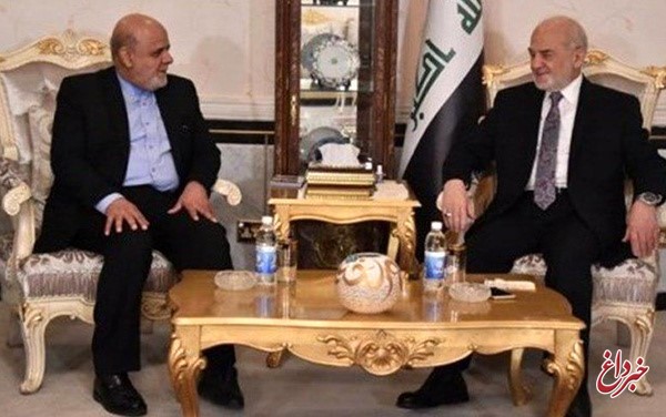 تقدیم استوارنامه سفیر جدید ایران در بغداد به ابراهیم جعفری تقدیم استوارنامه سفیر جدید ایران در بغداد به ابراهیم جعفری