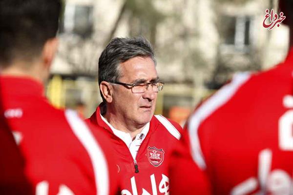 خبر بد برانکو برای پرسپولیسی‌ها قبل از دیدار با الهلال
