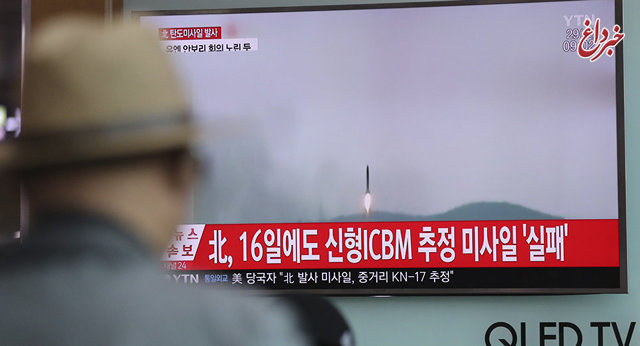 کره‌شمالی باز هم یک موشک آزمایش کرد