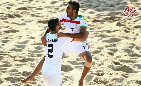 پیروزی ایران در نخستین دیدار جام جهانی فوتبال ساحلی