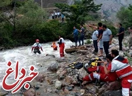 پیکر دختر سه ساله تهرانی در رودخانه دوهزار تنکابن پیدا شد