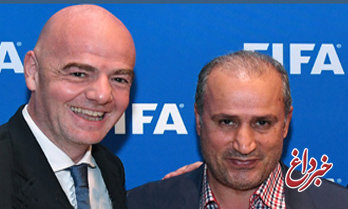 پیام تبریک رئیس فیفا به ایران