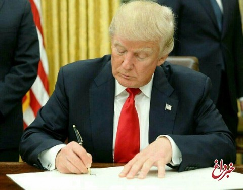 ترامپ تحریم‌های ایران و روسیه را امضا کرد / توضیحات ترامپ بعد از امضای تحریم‌های روسیه و ایران