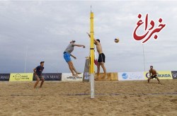 پردیس قهرمان والیبال ساحلی رقابت های جام خلیج فارس