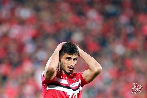 اقدام رسمی مهاجم پرسپولیس برای پاک کردن کارت قرمزش