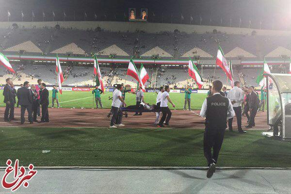 علت لغو مراسم آتش‌بازی در استادیوم آزادی مشخص شد/ گوینده ورزشگاه غش کرد!