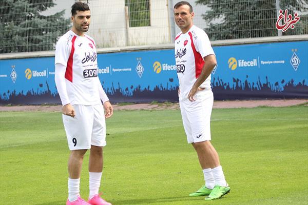 ملی‌پوشان با پرسپولیس تمرین کردند