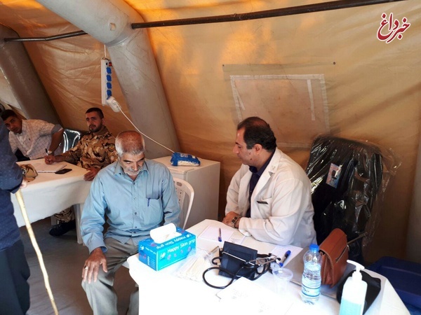 برپایی بیمارستان صحرایی در حاشیه رزمایش اقتدار ارتش
