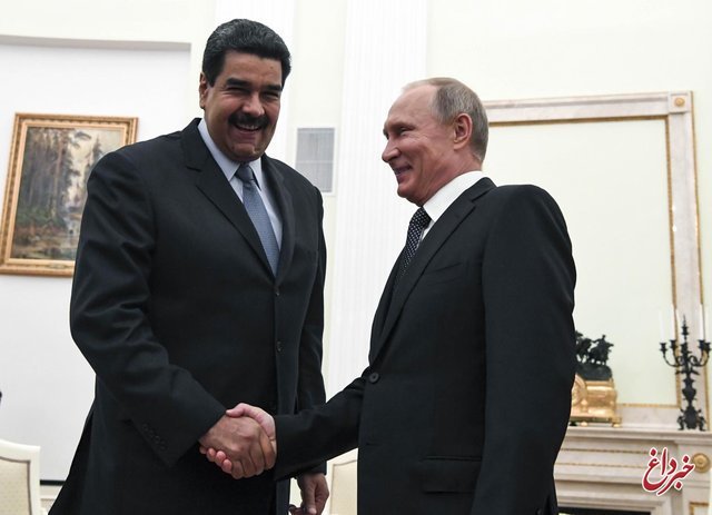 مادورو خطاب به پوتین: مرسی!