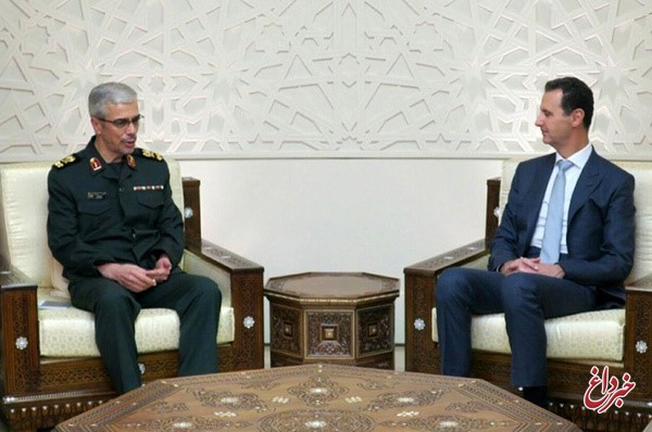 سرلشکر باقری با رئیس‌جمهور سوریه دیدار کرد