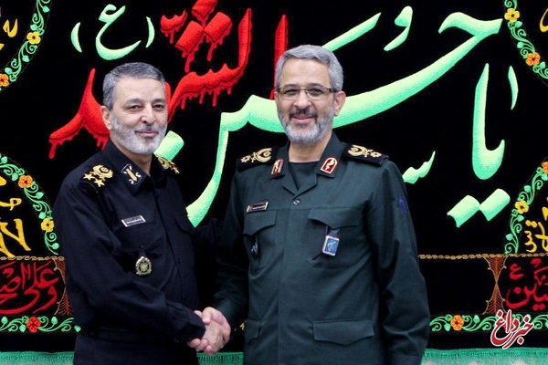 رئیس سازمان بسیج مستضعفین با فرمانده کل ارتش دیدار کرد