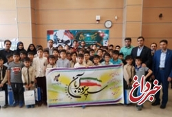 برگزاری مراسم گرامیداشت روز دانش آموز در باجه اسلامشهر بانک سرمایه