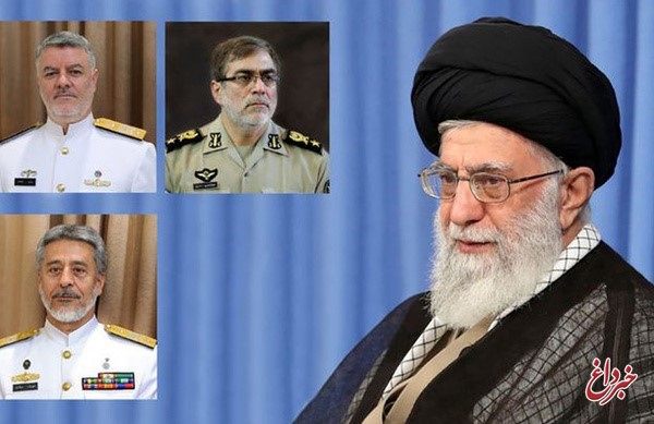 سه انتصاب جدید در ارتش جمهوری اسلامی ایران
