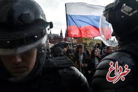 بازداشت 200 نفر در اعتراض‌های ضد پوتین