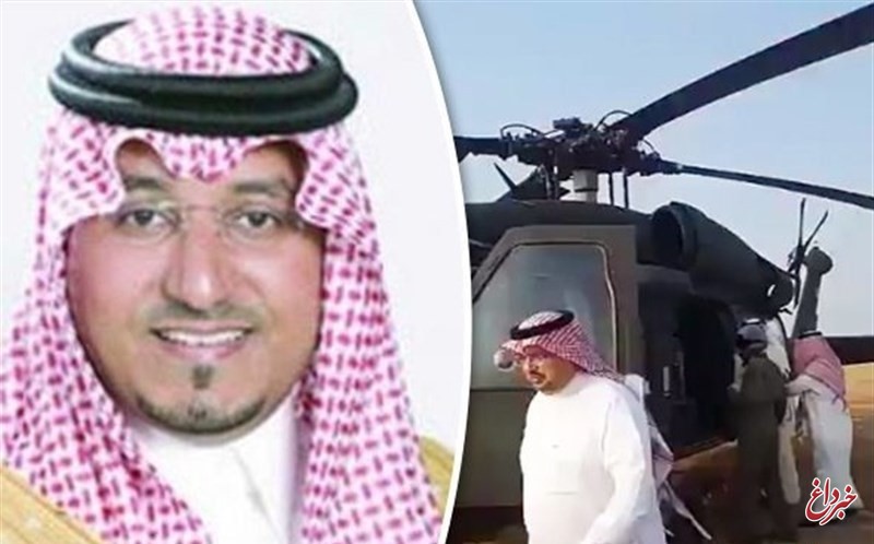 رسانه‌های اسرائیلی: بالگرد حامل شاهزاده منصور بن مقرن را «جنگنده سعودی» سرنگون کرد/ دست بن‌سلمان در کار بود