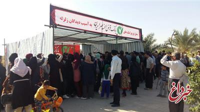 بازدید مدیرعامل بانک قرض الحسنه مهر ایران از مناطق زلزله زده