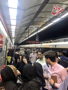 توضیحات متروی تهران در خصوص ازدحام جمعیت در خط ۴