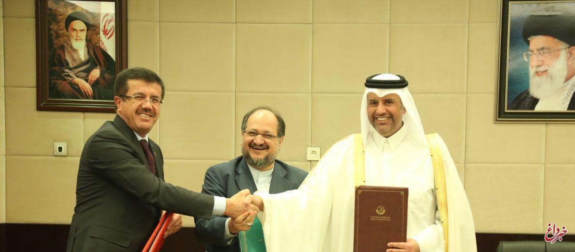 امضای تفاهم همکاری حمل و نقل میان وزیران ایران، ترکیه و قطر