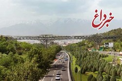 واژگونی تریلی اتوبان مدرس تهران را بست