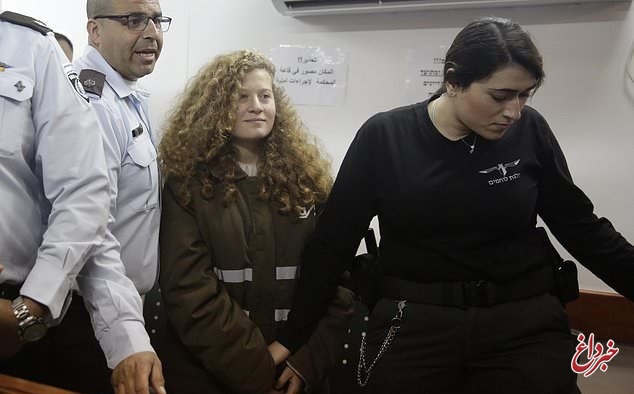 وکیلی عهد تمیمی،‌ دختر مشهور فلسطینی: موکلم در تحقیقات مورد تعرض قرار گرفته
