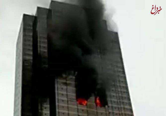 برج ترامپ آتش گرفت / یک نفر کشته و ۴ تن زخمی شدند / علت حادثه مشخص نیست