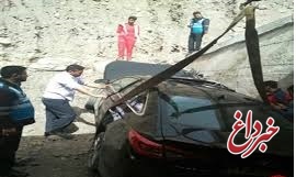 تصادف مرگبار در جاده هراز +عکس