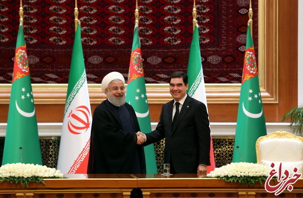 بیانیه مشترک جمهوری اسلامی ایران و ترکمنستان/ تاکید بر گسترش همکاری‌های مشترک