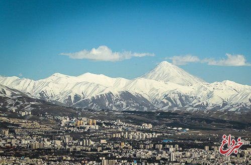 دمای هوای تهران به ٣٠ درجه می‌رسد!