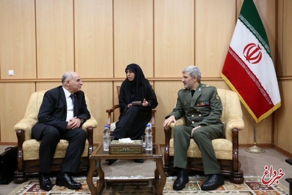 معاون وزیر دفاع سوریه با امیر حاتمی دیدار کرد