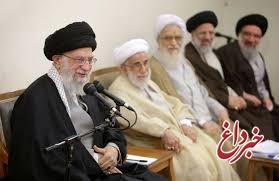 شوخی رهبر انقلاب با سن آیت الله جنتی شوخی رهبر انقلاب با سن آیت الله جنتی